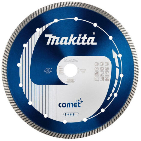 Disque diamant Comet Turbo bande MAKITA B-13035 230 mm