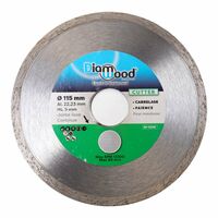 Disque diamant CUTTER D. 115 x Al. 22,23 x Ht. 5 mm - carrelage, faïence - Diamwood
