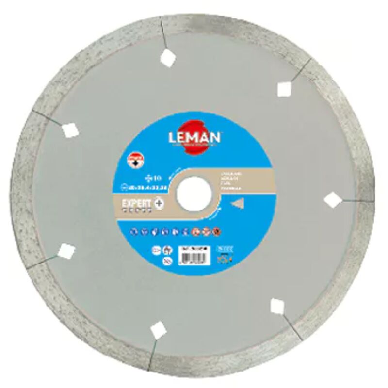 Leman - Disque diamant carrelage Expert + ø 115 Alésage 22,23 Ep. 1,6mm
