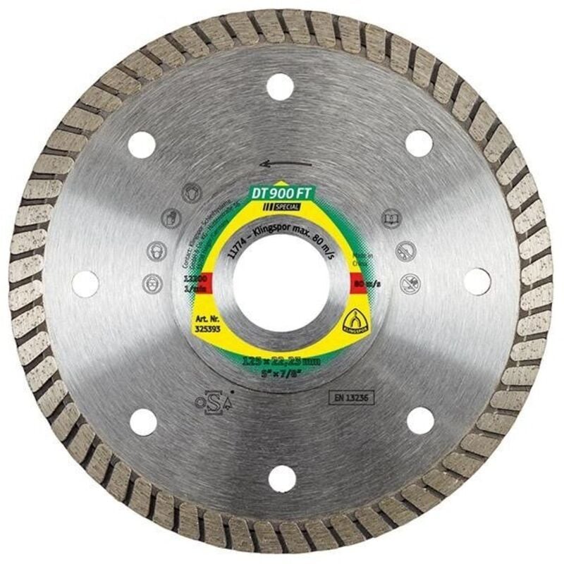 Disque diamanté DT900FT 230 x22,23 mm Klingspor