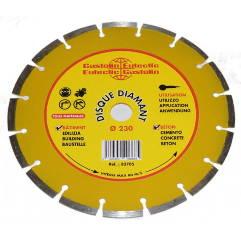 disque diamant diamètre 230