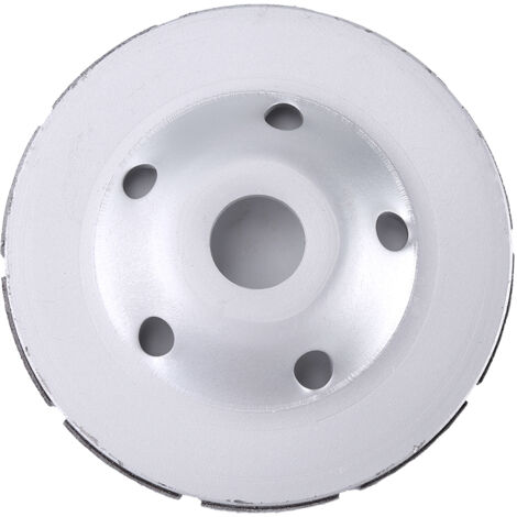 Disque diamant double rangée 115/125/180mm pour coupe béton, brique, compatible meuleuse d'angle (125mm)