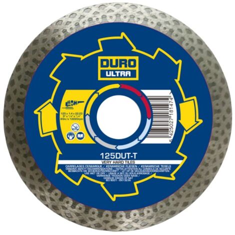 Disque diamant DUTT - Spécial Grès cérame - 115x1.4 - Vendu à la pièce