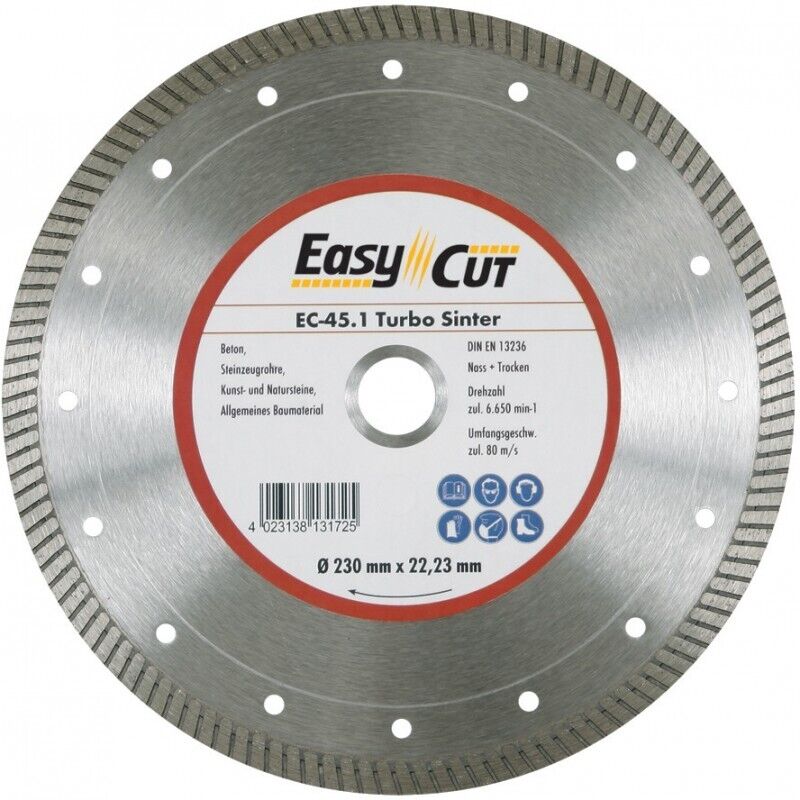 Cedima - Disque diamant EC-45.1230x1,8x10x25,4/22,23