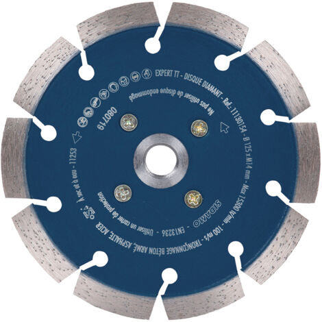 DISQUE DIAMANT EXPERT TT D. 125 x M14 x h 10 SIDAMO - 11130154