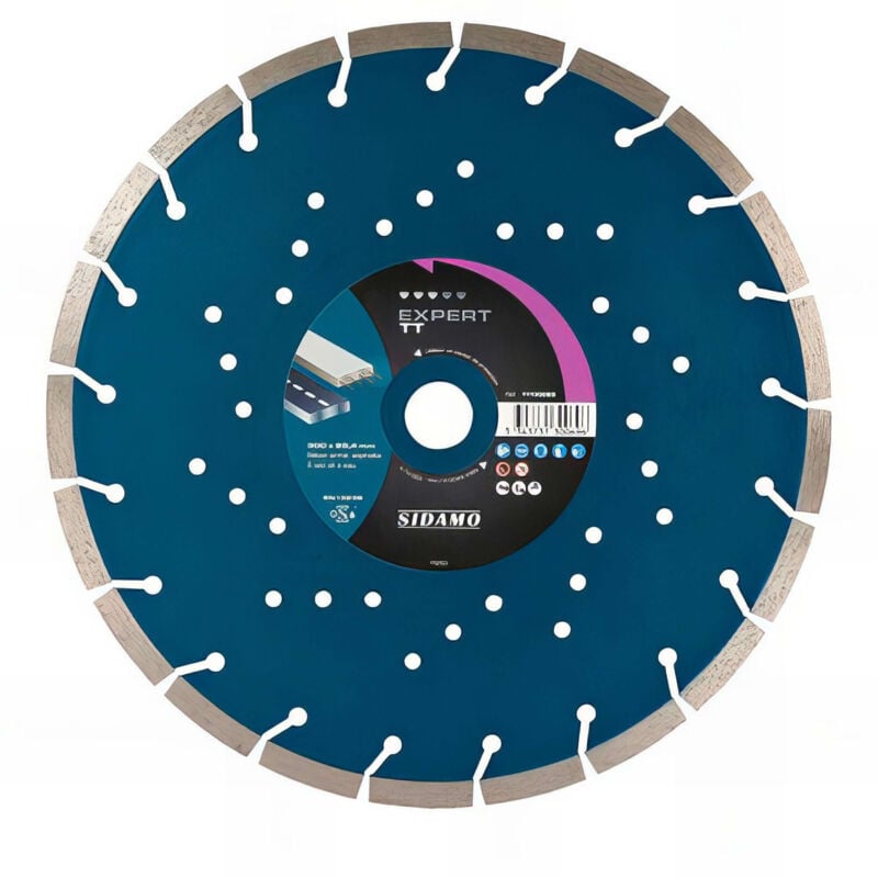 Sidamo - Disque diamant expert tt d. 300 x 25,4 x h 10 mm Mixte - 11130069