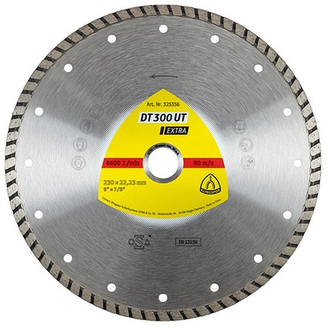 DISQUE DIAMANT BETON D.125 SHOXX X13 - Manubricole