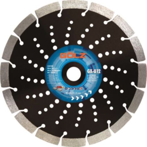 Disque diamant GX-U12 230MM - GOLZ - GX-U12230