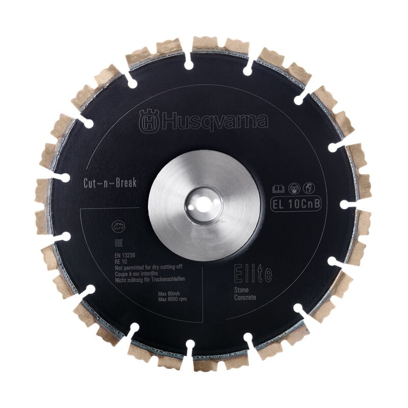 Disques diamantes Husqvarna pour cut-n-break el 10 cnb (jeu de 2 disques)- 597807901