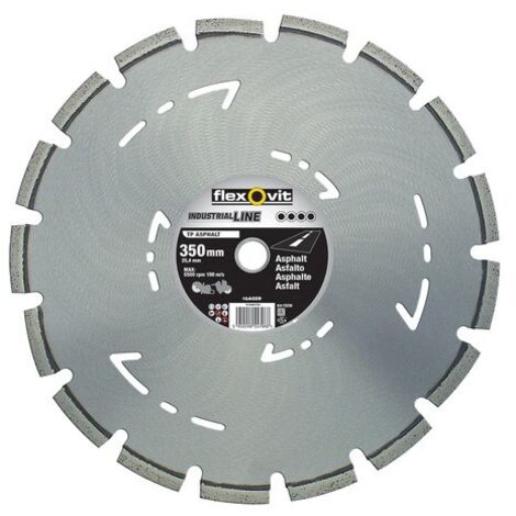 Disque diamant INDUSTRIAL LINE TP ASPHALTE - Ø 300 mm - Ø alésage 25.4 mm - FLEXOVIT
