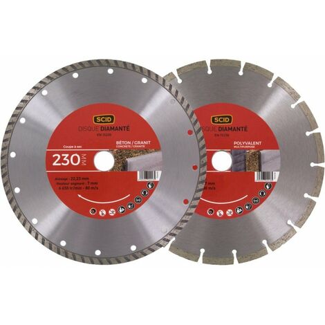 Disque Diamant Lot2 Eg -230mm
