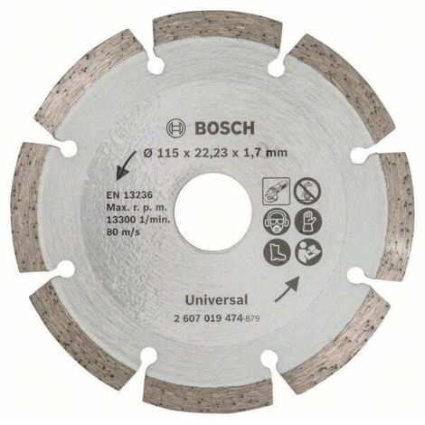 Disque diamant matériaux de construction Ø115mm Bosch 2607019474 C90846