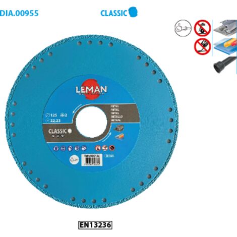 Disque diamant métal Classic ø 125mm