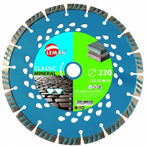 Disque Diamant Mineral 125x22.23 Ht 7 -- Gamme Pro