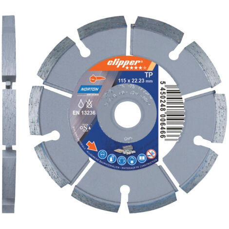 Disque diamant Norton TP DEJOINTAGE 125 x 6,5 mm