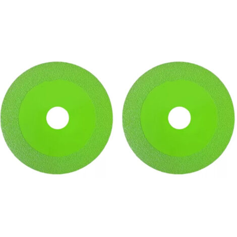 Disque diamant pour verre et céramique, meule de coupe pour bouteilles et carrelage, lot de 2.