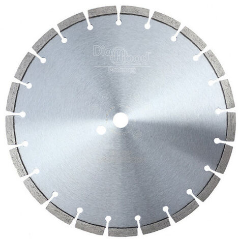 Disque Diamant Pro BLACK CROW D. 300 x Al. 20 x Ht. 10 mm - Granite, Marbre, Pierre, Béton Armé - Diamwood