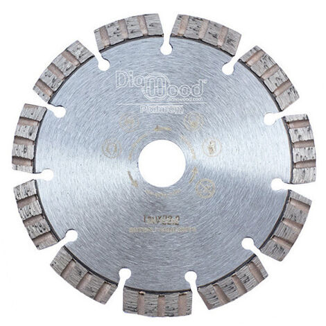 Disque Diamant Pro ODIN D. 140 x Al. 22,23 x Ht. 10 mm - Béton Armé, Granit, Matériaux de Construction - Diamwood