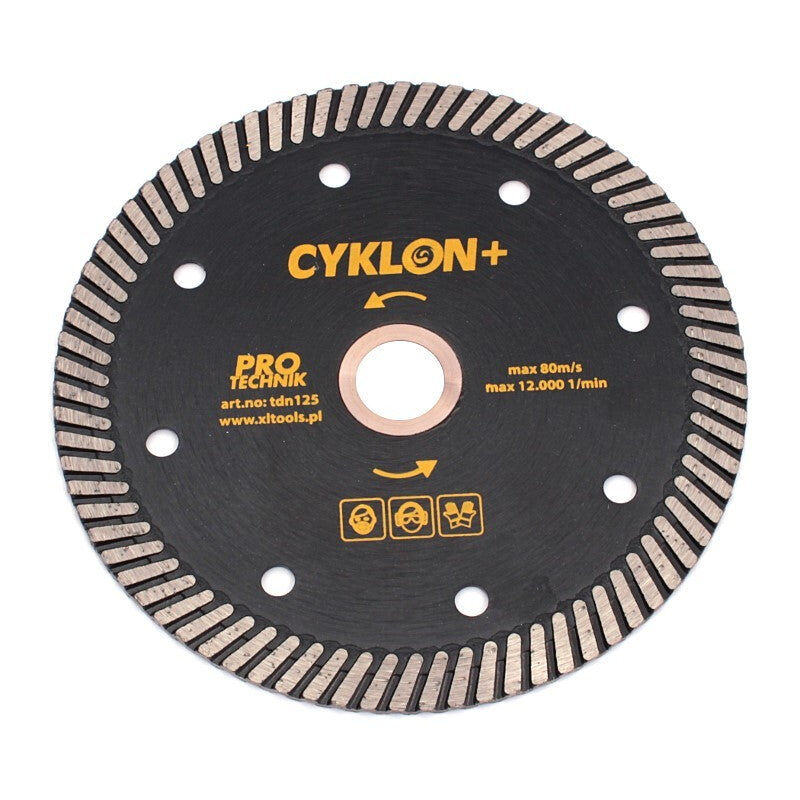 Bricoline - Disque à Tronçonner Diamant Protechnik, Béton Armé, 125x10x2,4 Mm