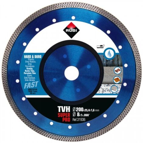 RUBI 250x25,4x1,6mm - TURBO VIPER TVH-250 SUPERPRO