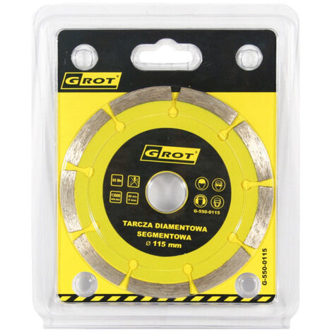 DISQUE DIAMANT SEGMENTÉ 115 MM - G-550-0115