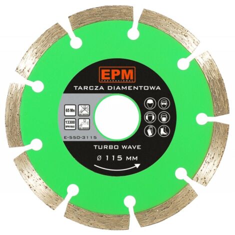 DISQUE DIAMANT SEGMENTÉ 125 MM - E-550-0125