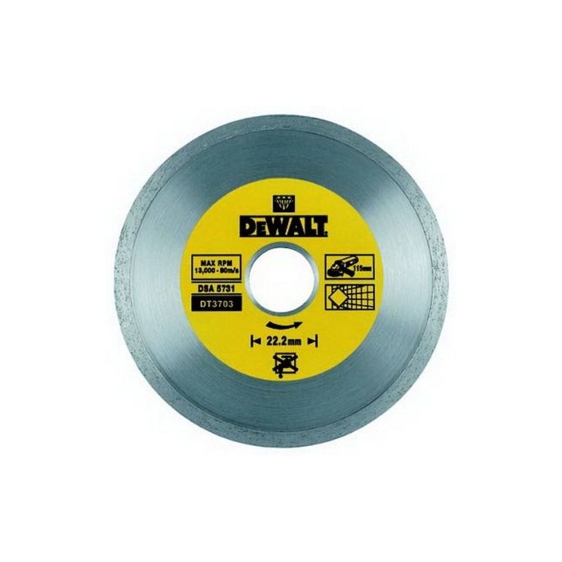 Dewalt - disque diamant à jante continue