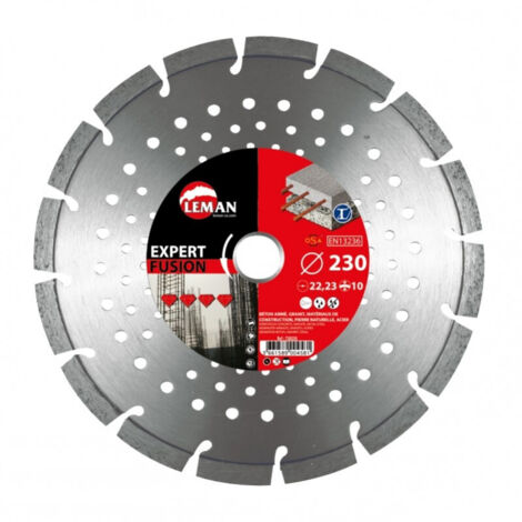 Disque Diamanté Béton à Changement Rapide EZChange, Pour Meuleuse HTC