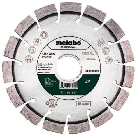 DISQUE DIAMANT SEGMENTÉ POUR BÉTON 12522,23MM - ME 628559000
