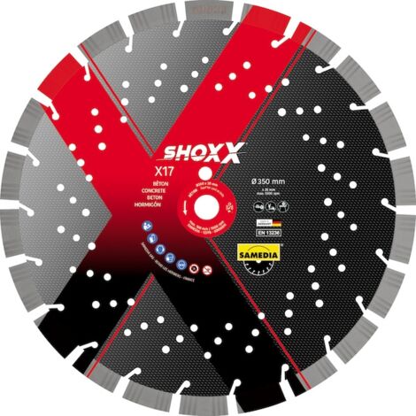 Disque diamant SHOXX X17 - Ø 230 mm - Ø alésage 22.2 mm - SAMEDIA