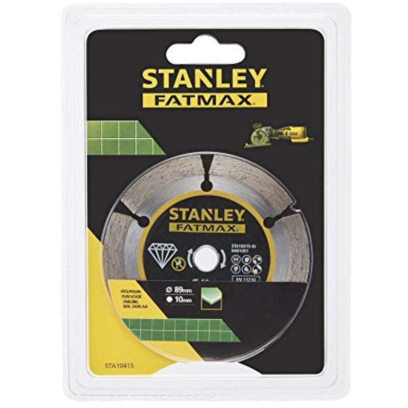 Stanley Black&decker - Disque à tronçonner diamanté 89mm stanley STA10415-XJ