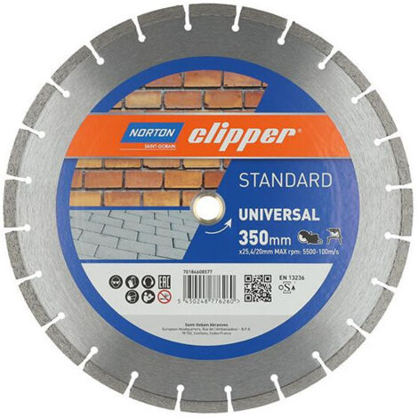 Disque diamant Standard Universal Ø350