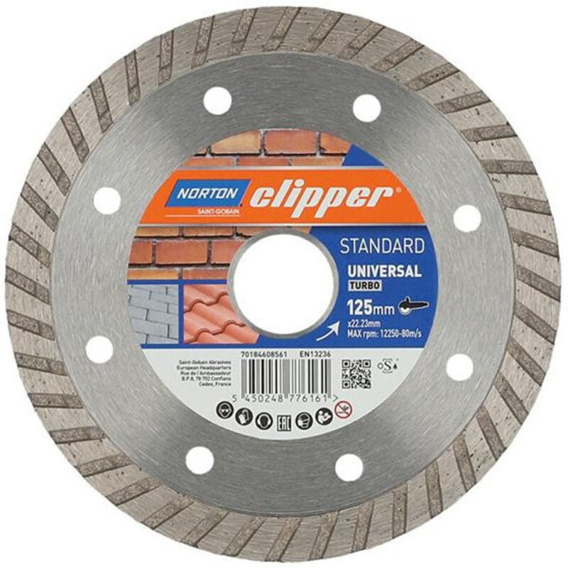 FP - Disque diamant Standard Universal Turbo Ø125