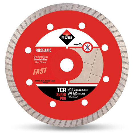 Disque Diamant Tcr Ø115mm Superpro 31972 Rubi