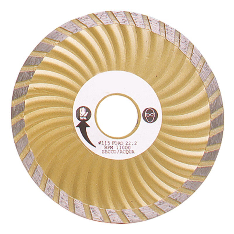 Fervi - Disque diamant turbo pour batiment 115 mm 0709