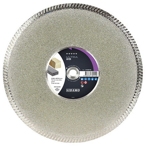 Disque diamant H2007 déporté pour coupe ras de mur