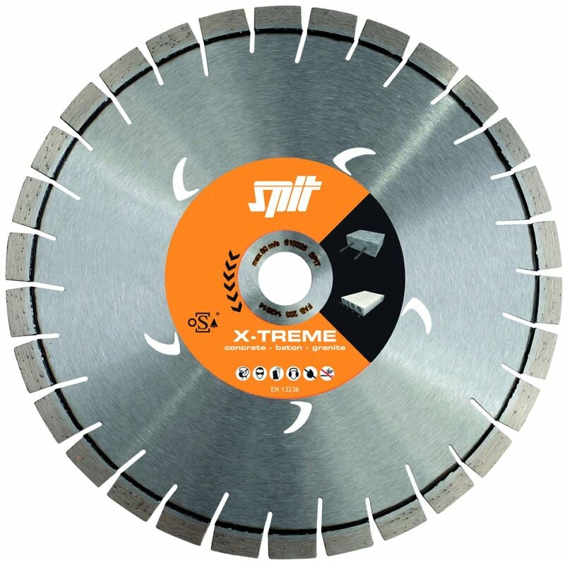 Spit - Disque diamant xtreme 125x22,23mm pour béton segment de 10mm 610091