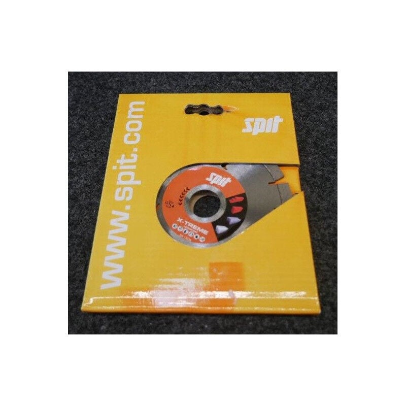 Spit - Disque diamant plat universel Xtreme (à l'unité) ø 125mm pour tous matériaux hors métal