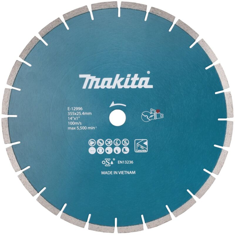Makita - Disque à tronçonner diamanté 355x225,4 mm - E-12996