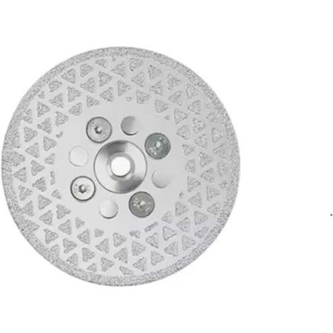 Disque diamanté 80 mm - Lame de scie diamantée galvanisée pour la découpe et le ponçage des carreaux de céramique, porcelaine, granit et marbre.