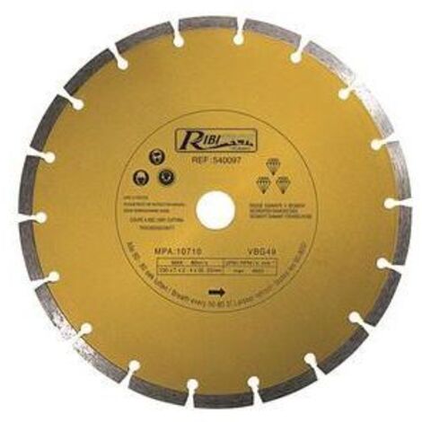 Disque Diamanté à Segment 125/A Gamme Pro