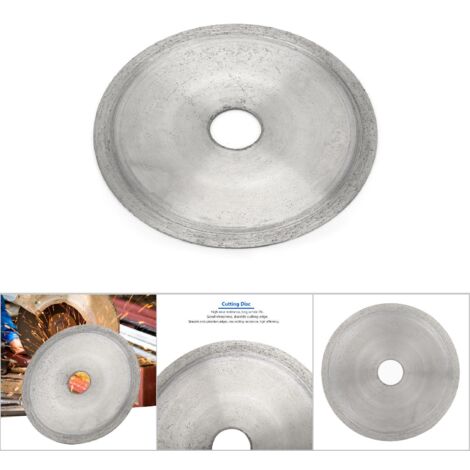 Disque diamanté lapidaire pour coupe verre, cristal, jade et gemmes - 160x20x0.8mm