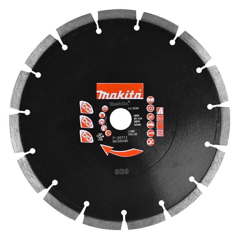 Makita - Disque diamanté premium blade SB9 pour asphalte