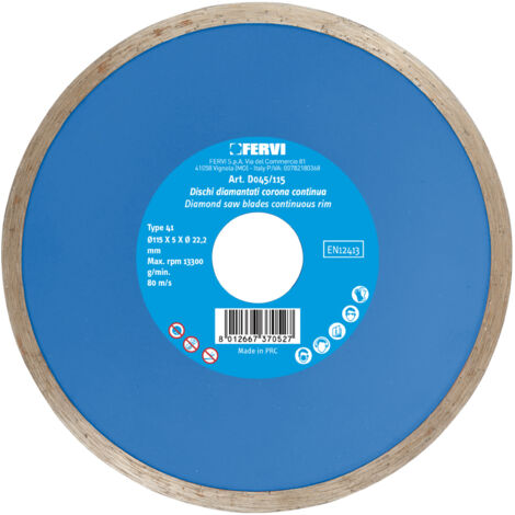 Disque diamante pour ceramique 230 mm