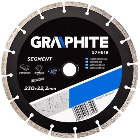 Disque diamanté segmenté 230 x 22,2 mm 57H619