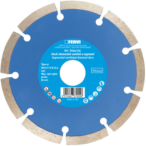 Disque diamante segmente pour construction 180 mm