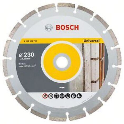 DISQUE DIAMANTÉ UNIV 2PC +TUERC - 230 MM