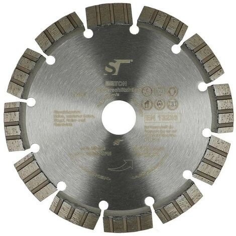 Disque diamanté universel Ø 150 mm pour la découpe du béton