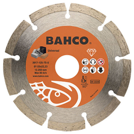Disque diamanté universel 230 mm 3917-230-7s-u bahco