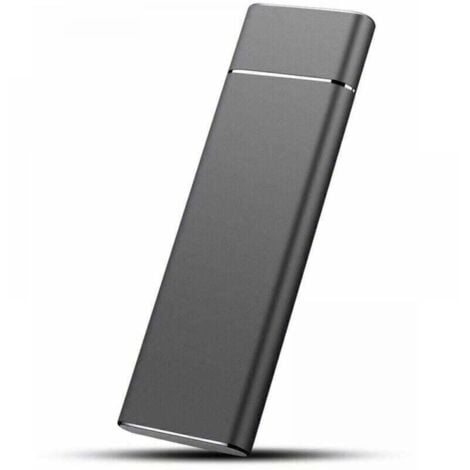 FLITI Disque dur externe portable SSD 2 To, SSD, haute vitesse